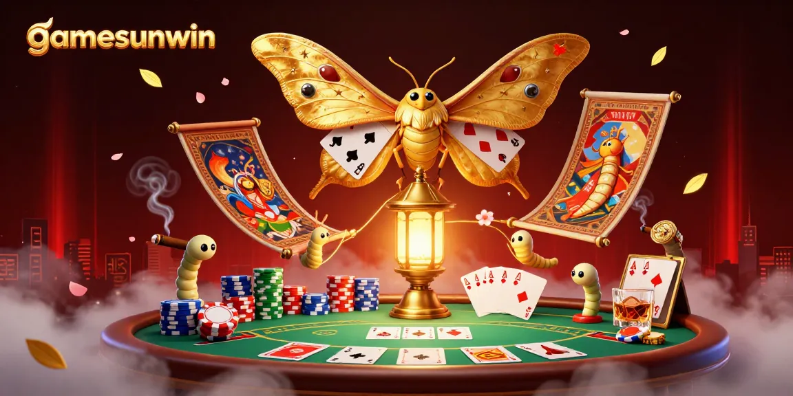 Experience thrilling gameplay at gamesunwin with dynamic casino scenes, poker setups, and golden elements.