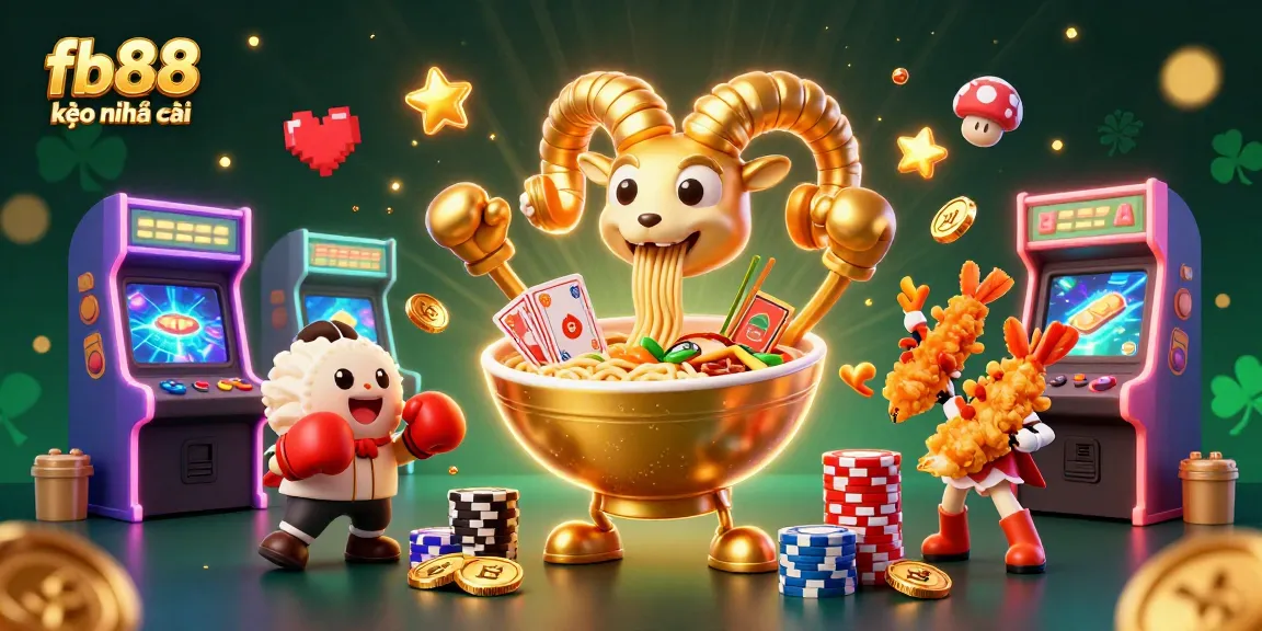 Engage in thrilling bets at fb88 kèo nhà cái with a vibrant, cartoonish casino scene filled with interactive game elements.