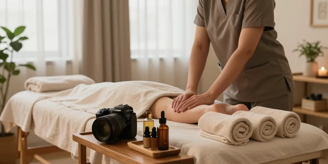Experience premium 잠실출장마사지 in a tranquil home setting with a professional therapist.