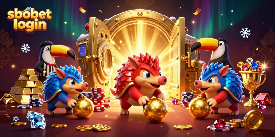 Experience sbobet login excitement with competitive pangolins and dazzling casino treasures.