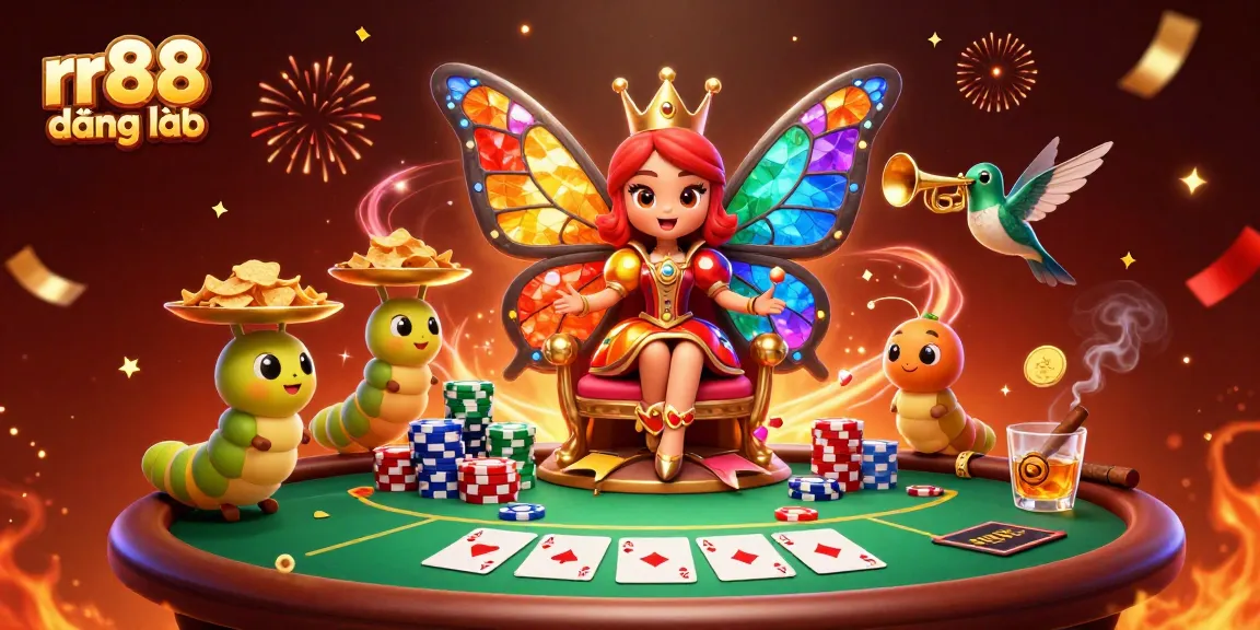 Experience the excitement of rr88 đăng nhập with colorful gaming elements in a vibrant casino atmosphere.